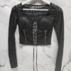 Corset Manga Larga Print - Image 4