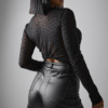 Corset Manga Larga Print - Image 3