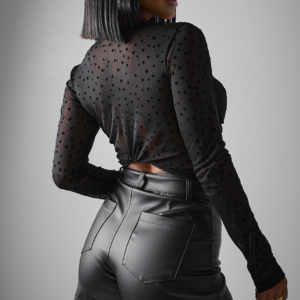Corset Manga Larga Print