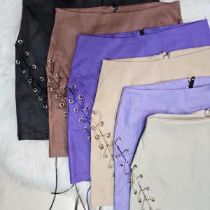 Pollera Mini Cordones