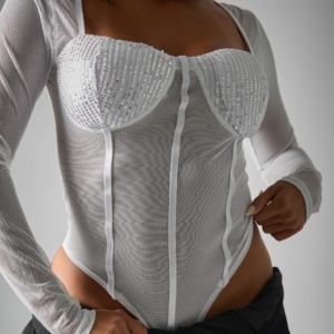 Body Corset Lentejuela
