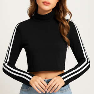 Remera dos Lineas Con Cuello